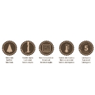 Faca Para Churrasco Jumbo 5 Polywood Castanho Lamina De Aco I