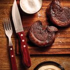 Faca Para Churrasco Jumbo 5 Polywood Vermelho Lamina De Aco I