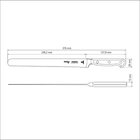 Faca Para Confeitaria 10 Century Preto Lamina De Aco Inox E C