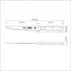 Faca Para Desossar Tramontina Century Com Lâmina Em Aço Inox