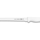 Faca Para Fiambres 10 Profissional Branco Lamina De Aco Inox