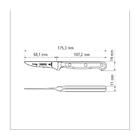 Faca Para Frutas E Legumes Tramontina Century Com Lâmina Em A