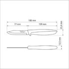 Faca Para Legumes E Frutas 3"
