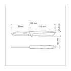 Faca Para Legumes E Frutas 3"