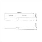 Faca Para Legumes E Frutas Tramontina Cronos Em Aço Inox 3"