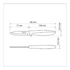 Faca Para Legumes E Frutas Tramontina Plenus Com Lâmina Em Aç