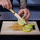 Faca Para Legumes Inox 23 5cm Dourada Mimostyle