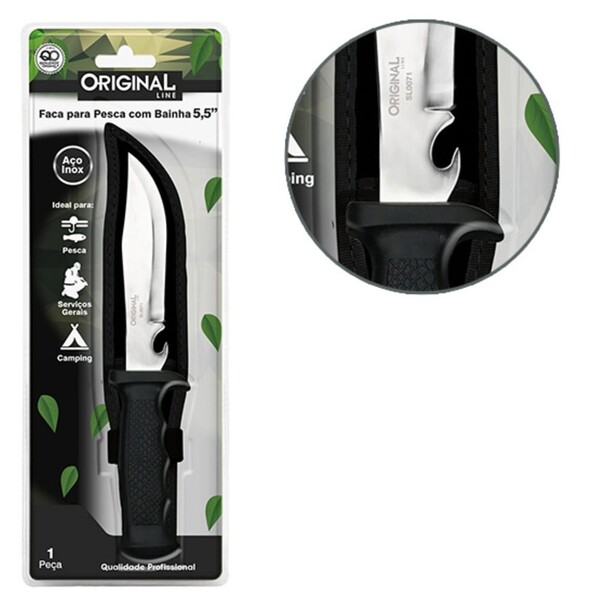 Faca Para Pesca Com Bainha 5 5" - Original Line