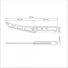 Faca Para Queijo Tramontina Harmoniza Com Lâmina Em Aço Inox