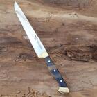 Faca Peixeira Artesanal Aço Inox Cabo De Chifre 8 Polegadas C