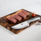 Faca Profissional Inteiriça 26,5cm Em Aço Inox Linha Texa N6