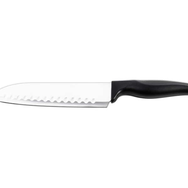 Faca Santoku 7" Cross 31 X 4 4 X 2 1 Cm Preto Brinox