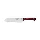 Faca Santoku Cabo Em Madeira Tratada Polywood Vermelho 7 - Tr