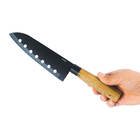 Faca Santoku Grafite Inox Cabo Acácia 7" Mimostyle