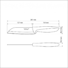 Faca Santoku Tramontina Plenus Com Lâmina Em Aço Inox E Cabo