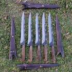 Faca Sorocabana 11' Zanline 4mm Carbono 1070 Modelo Disco De