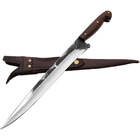 Faca Sorocabana 11' Zanline 4mm Carbono 1070 Modelo Disco De