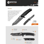 Faca Tática Bold Invictus Full Tang Aço Inox 420 Cabo De Fibr