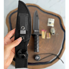 Faca Tática De Sobrevivência Dorff Ntk Aço Inox 420 Com 6 Fun