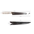 Faca Tradicional P/ Churrasco Sg 15 Pl Aço Cirúrgico Imbuia