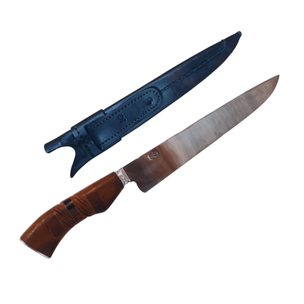 Faca Tradicional P/ Churrasco Sg 16 Polegada Aço Cirúrgico