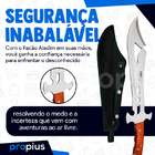 Facão Aladim Militar Selva Campo Sítio Ergonômico Mata Trilha