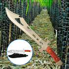 Facão Aladim Rambo Selva Campo Sítio Esportiva Colecionar Per