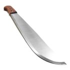 Facão Castanheiro 18 Polegadas Cabo Madeira Sem Arame