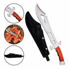 Facão Medieval Rambo Alladin Full Faca Camping Com Bainha