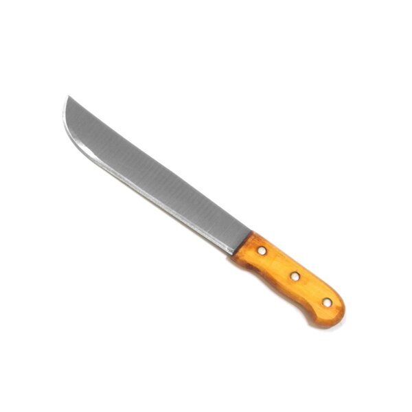 Facão Para Mato 12 Polegadas Cabo De Madeira