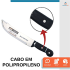 Facão Para Mato Com Cabo Plástico 18 Polegadas - Starfer