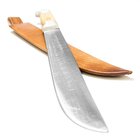 Facão Silver Dog  14 Polegadas Cabo De Madeira Com Bainha Sim