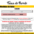 Faixa De Parede Auto-adesivo Tamanho 120x15cm Tema Safari - C