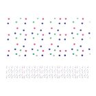 Faixa De Parede Auto-adesivo Tema Bolinhas/poa Cores Fdp-001