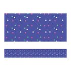 Faixa De Parede Auto-adesivo Tema Bolinhas/poa Cores Fdp-001