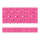 Faixa De Parede Auto-adesivo Tema Bolinhas/poa Cores Fdp-001