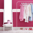 Faixa de Parede Bailarina Infantil Rosa 6mx15cm