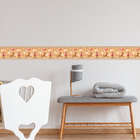 Faixa de Parede para Quarto de Bebê Raposinha 10mx10cm