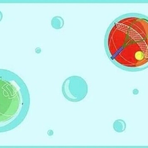 Faixa De Parede Play 98914 - Tam 10m X 17,5cm (c X A)