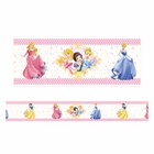 Faixa Decorativa Auto-adesiva Tamanho 120x15cm Tema Princesas