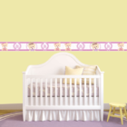 Faixa Decorativa Auto-adesiva Tamanho 120x15cm Tema Ursinha -