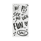 Faixa Decorativa Cerâmica Frases 15x7,5 Artens