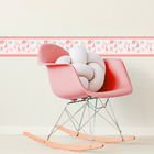 Faixa Decorativa de Parede Safari Menina 10mx10cm