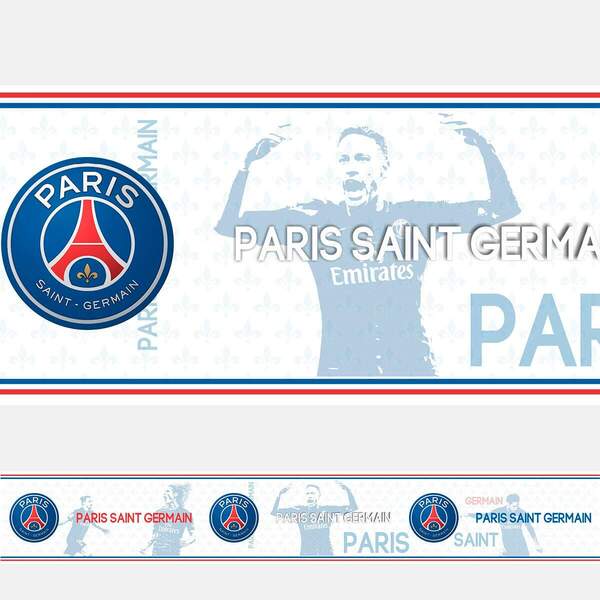 Faixa Decorativa Esportes Psg 2