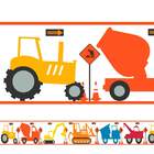 Faixa Decorativa Infantil Trator E Caminhão