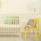 Faixa Decorativa para Quarto de Bebê Caracol 6mx15cm