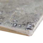 Faixa Decorativa Retangular Cerâmica Brick Cinza 8,5x35cm Artens