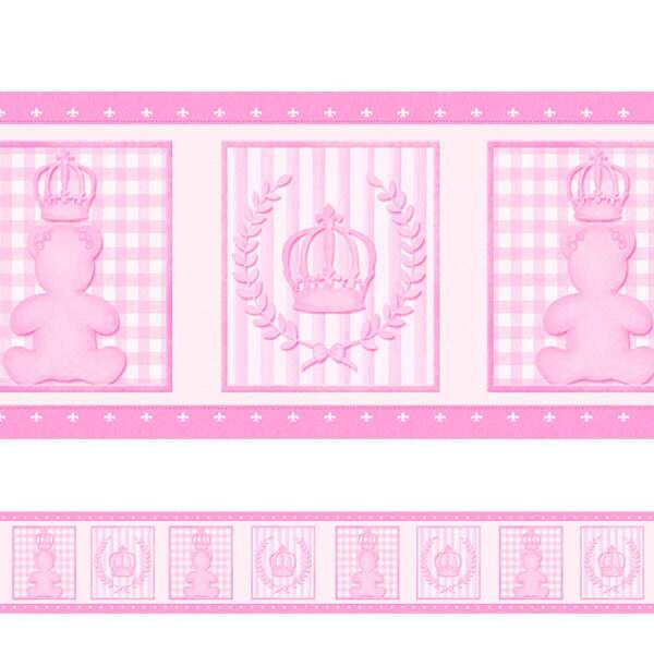 Faixa Decorativa Ursa Princesa 1