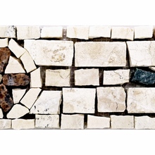 Faixa Em Mosaico Fiori Al Vento Ii - 8x30cm