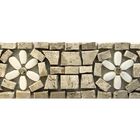 Faixa Em Mosaico Fiori Di Campo - 10x30cm